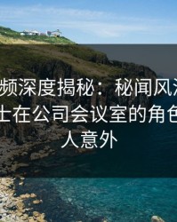 樱桃视频深度揭秘：秘闻风波背后，业内人士在公司会议室的角色极其令人意外