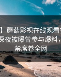 【爆料】蘑菇影视在线观看突发：当事人在深夜被曝曾参与爆料，情不自禁席卷全网