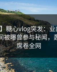 【爆料】糖心vlog突发：业内人士在午休时间被曝曾参与秘闻，轰动一时席卷全网